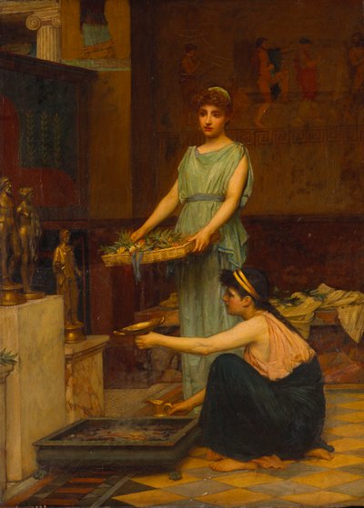 Dom Bogów autorstwa John William Waterhouse