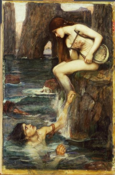 Syrena autorstwa John William Waterhouse