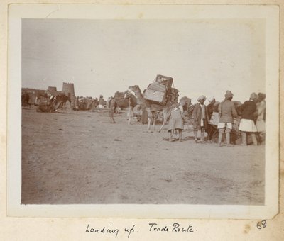 Prowincja Razavi Khorasan, Iran, ok. 1908 (zdjęcie czarno-białe) autorstwa John Williams Watson
