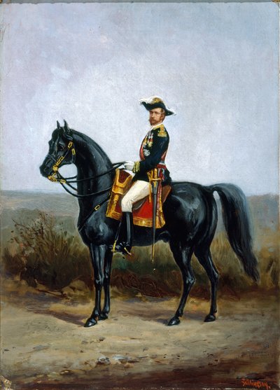 Portret generała Georgesa Boulangera 1837-1891, ok. 1930 r. 1880. autorstwa John Williamson
