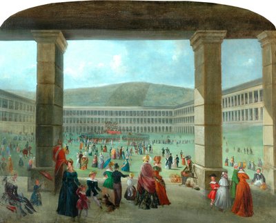 Piece Hall, Halifax autorstwa John Wilson Anderson