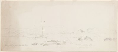 Wypędzając wichurę ze Wschodniego Mossmans Hole-Oldang autorstwa John Wilson Carmichael