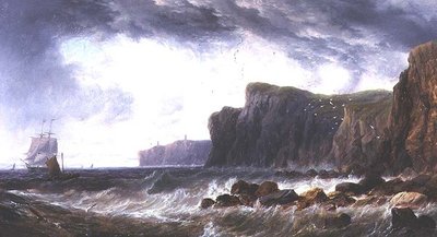 Wysyłka z Guernsey w pobliżu Prevost autorstwa John Wilson Carmichael