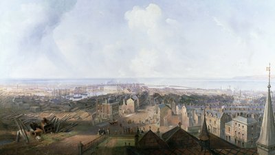 West Hartlepool w roku 1859 autorstwa John Wilson Carmichael
