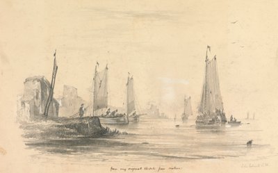 Scena Wybrzeża autorstwa John Wilson Ewbank