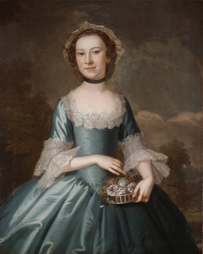 Ann Langdon, pani Richard Ayscough, ok. 1755 (olej na płótnie) autorstwa John Wollaston