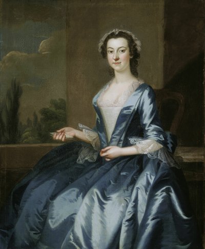 Portret kobiety, 174952. autorstwa John Wollaston