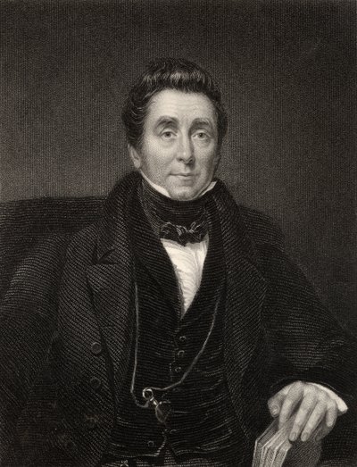 James Johnson, grawerowany przez W. Holla, z „The National Portrait Gallery, Volume IV”, opublikowany ok. 1820 autorstwa John Wood