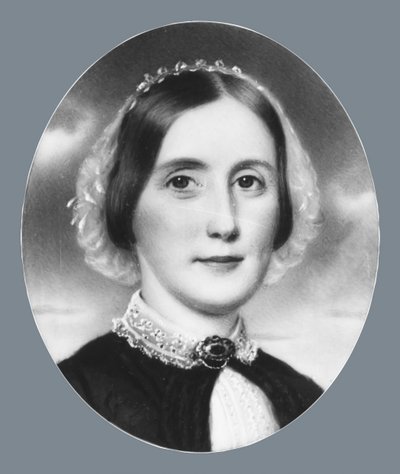 Pani George P. Burne, 1852. autorstwa John Wood Dodge
