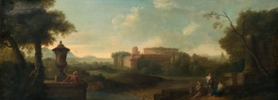 Rzym ze wzgórza Awentyn, 1710. autorstwa John Wootton