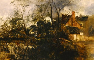 Zamek Nottingham autorstwa John Wright Oakes