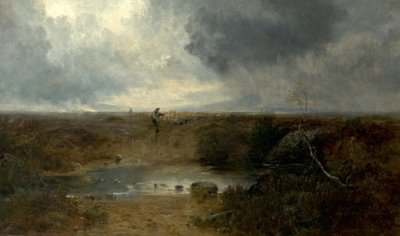 Nadchodzący prysznic autorstwa John Wright Oakes