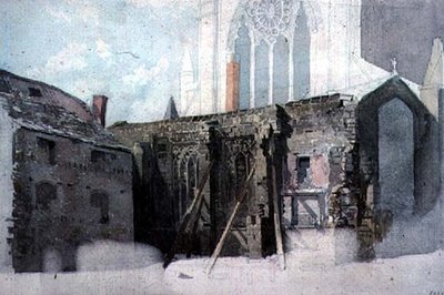 Szkic architektoniczny autorstwa John Wykeham Archer