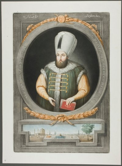 Mustapha Kahn, z Portretów cesarzy Turcji autorstwa John Young
