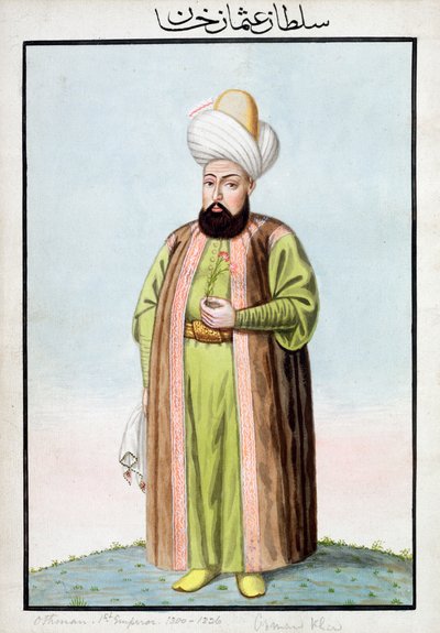 Osman I, cesarz osmański, 1808 autorstwa John Young