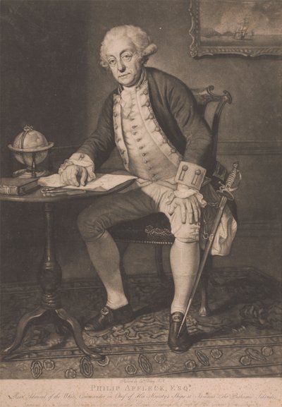 Филип Аффлек, польский эсквайр autorstwa John Young