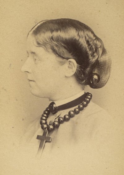 [Adelajda Claxton], lata 60. XIX wieku. autorstwa John and Charles Watkins