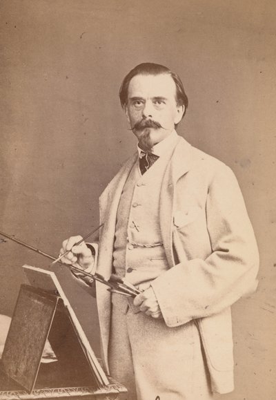 [Carl Haag], lata 60. XIX wieku. autorstwa John and Charles Watkins