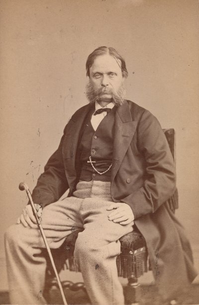Egron Sellif Lundgren, lata 60. XIX wieku. autorstwa John and Charles Watkins
