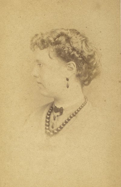 Florencja Anna Claxton, lata 60. XIX wieku. autorstwa John and Charles Watkins