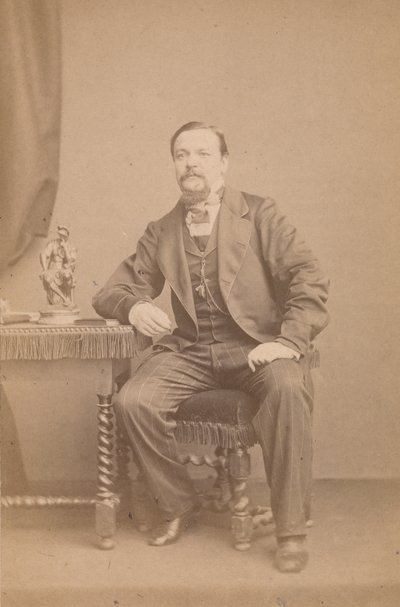 George Augustus Sala, lata 60. XIX wieku. autorstwa John and Charles Watkins