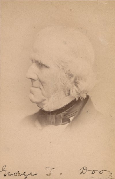 George Thomas Doo, lata 60. XIX wieku. autorstwa John and Charles Watkins