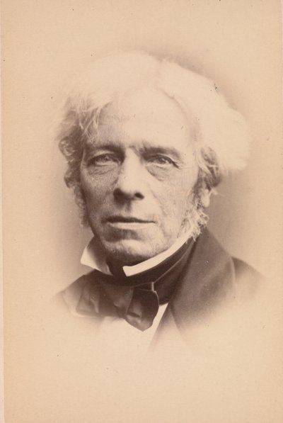 Michael Faraday, lata 60. XIX wieku. autorstwa John and Charles Watkins
