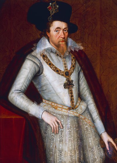 Portret Jamesa Stuarta (Edynburgh autorstwa John de the Elder Critz