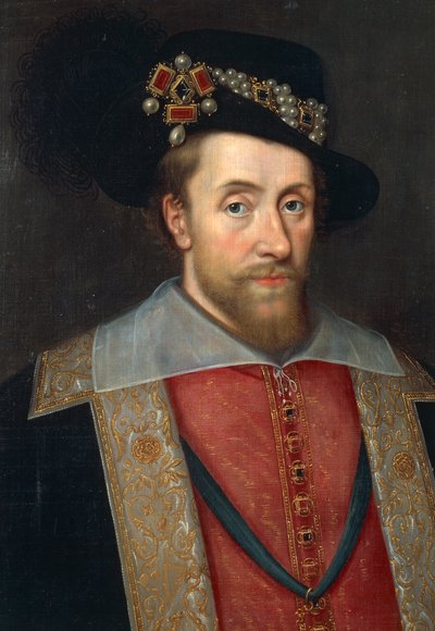 Portret Jamesa Stuarta (Edynburgh autorstwa John de the Elder Critz