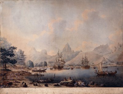 Widok Moorei, 1787 autorstwa John the Younger Cleveley