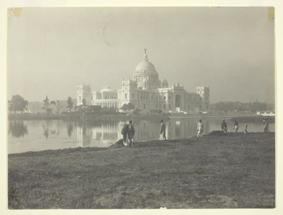 Pomnik Wiktorii w Kalkucie, ca. 1910. autorstwa Johnston and Hoffmann