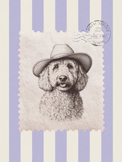 Stempel z motywem kowboja autorstwa Jolly and Dash