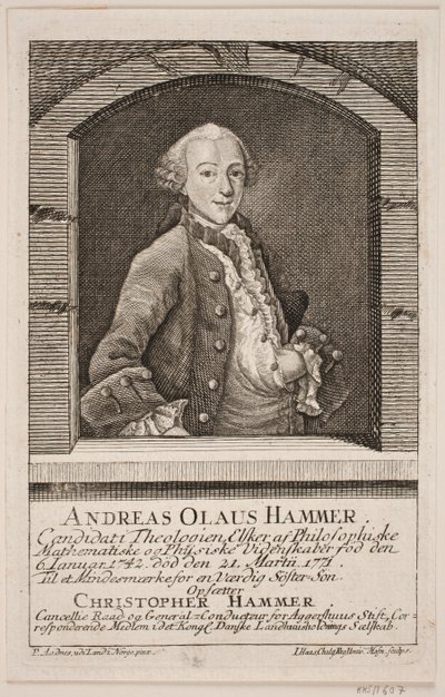 Duński:  Andreas Olaus Hammer autorstwa Jonas Haas