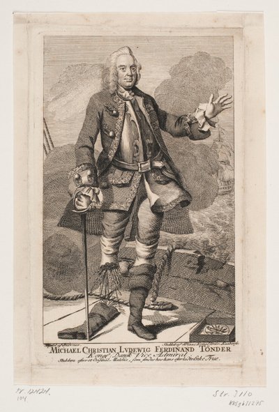 Michael Christian Ludvig Ferdinand Tønder autorstwa Jonas Haas