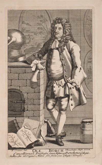 Profesor Ole Borch autorstwa Jonas Haas