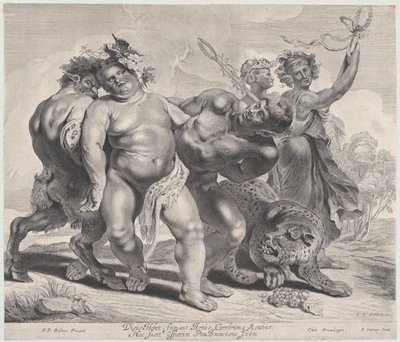 Pijaństwo Bachusa, 1630-57., 1630-57. autorstwa Jonas Suyderhoef