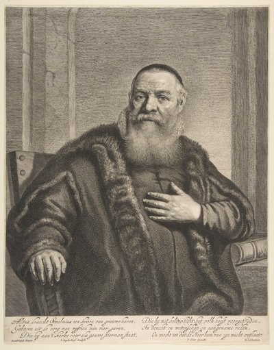 Portret Eleazora Swamiusa.n.d. autorstwa Jonas Suyderhoef