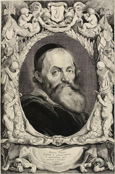 Portret Hendrika Goltziusa autorstwa Jonas Suyderhoef