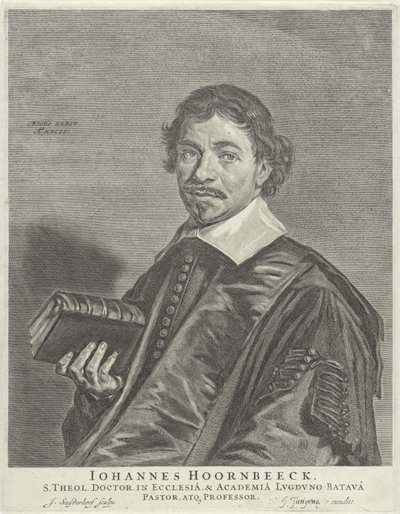 Portret Johannesa Hoornbeecka autorstwa Jonas Suyderhoef