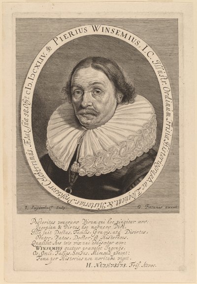 Piotr Winsemius autorstwa Jonas Suyderhoff