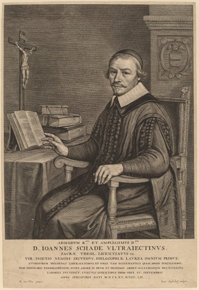 Johannes Schade autorstwa Jonas Suyderhoff after Hendrik Cornelisz van Vliet