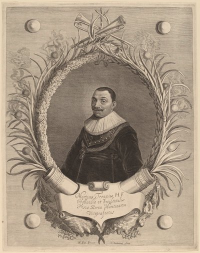 Martin van Tromp autorstwa Jonas Suyderhoff after Hendrik Gerritsz Pot