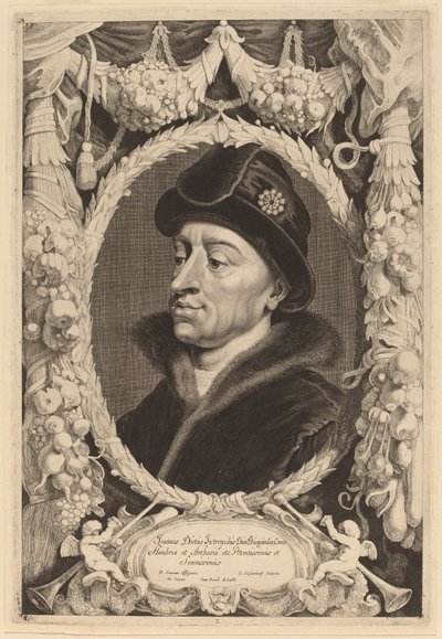 Jan Nieustraszony, książę Burgundii autorstwa Jonas Suyderhoff after Pieter Claesz Soutman