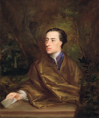 Aleksander Papież (1688-1744) 1738 (olej na płótnie) autorstwa Jonathan Richardson