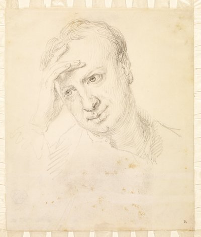 Portret Jonathana Richardsona Młodszego, 1732 autorstwa Jonathan Richardson
