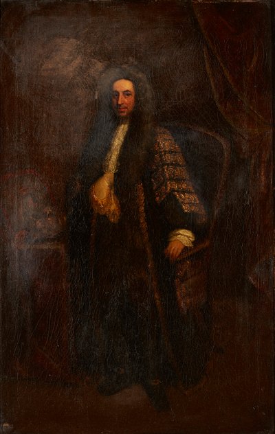 Pełnowymiarowy portret Petera Kinga autorstwa Jonathon Richardson