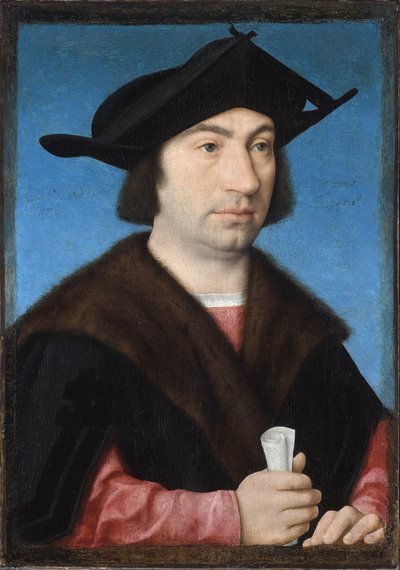 Portret Stefano Raggio autorstwa Joos van Cleve