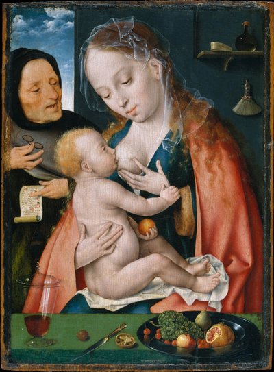 Święta Rodzina, ok. 1512–13 autorstwa Joos van Cleve