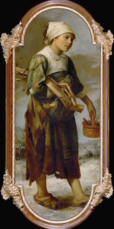 Żebraczka (obraz na płótnie) autorstwa Joos van Craesbeeck