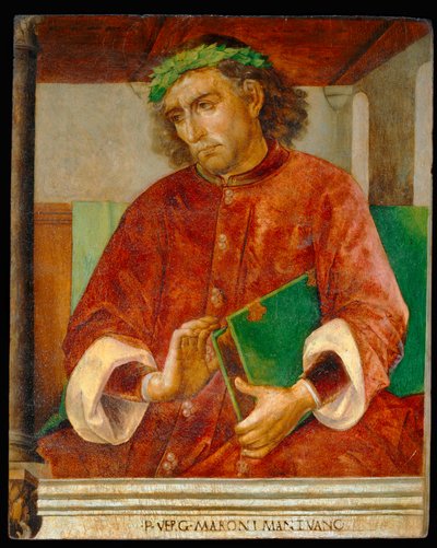 Wergiliusz, rzymski poeta ... autorstwa Joos van Gent (fl.1460-75)